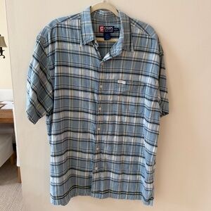Vintage Chaps Ralph Lauren Men’s Short Sleeve Button Up Polo Shirt